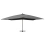 Cantilever parasol with anthracite wooden pole 400x300 cm by vidaXL, Umbrellas - Ref: Foro24-318430, Price: 190,39 €, Discoun...
