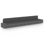Juego muebles de jardín 5 pzas y cojines ratán sintético gris by , Garden sets - Ref: Foro24-3067180, Price: 501,23 €, Discou...