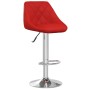 Taburetes de cocina 2 unidades cuero sintético rojo vino tinto by , Kitchen stools - Ref: Foro24-335185, Price: 121,59 €, Dis...