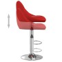 Taburetes de cocina 2 unidades cuero sintético rojo vino tinto by , Kitchen stools - Ref: Foro24-335185, Price: 121,59 €, Dis...