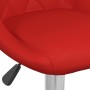 Taburetes de cocina 2 unidades cuero sintético rojo vino tinto by , Kitchen stools - Ref: Foro24-335185, Price: 121,59 €, Dis...