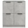 Betongraues Sperrholz-Sideboard 60x30x70 cm von vidaXL, Sideboards - Ref: Foro24-811101, Preis: 61,42 €, Rabatt: %