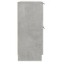 Concrete gray plywood sideboard 60x30x70 cm by vidaXL, Sideboards - Ref: Foro24-811101, Price: 62,41 €, Discount: %