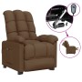 Sillón reclinable eléctrico de tela marrón | Foro24.es | Tu tienda online para hogar, jardín y más Foro24.es