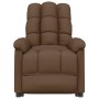 Sillón reclinable eléctrico de tela marrón | Foro24.es | Tu tienda online para hogar, jardín y más Foro24.es