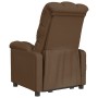 Sillón reclinable eléctrico de tela marrón | Foro24.es | Tu tienda online para hogar, jardín y más Foro24.es