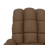 Sillón reclinable eléctrico de tela marrón | Foro24.es | Tu tienda online para hogar, jardín y más Foro24.es