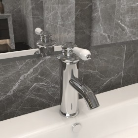 Grifo para lavabo de baño acabado cromado 130x180 mm von , Wasserhähne - Ref: Foro24-149070, Preis: 37,58 €, Rabatt: %