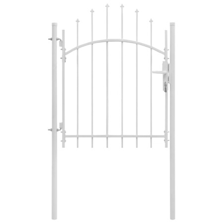 Puerta de jardín de acero blanco 1x1,75 m von , Gartentore - Ref: Foro24-143064, Preis: 103,66 €, Rabatt: %
