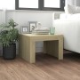 Mesa de centro de madera contrachapada color roble 50x50x35 cm von , Couchtisch - Ref: Foro24-808552, Preis: 37,87 €, Rabatt: %