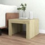 Mesa de centro de madera contrachapada color roble 50x50x35 cm von , Couchtisch - Ref: Foro24-808552, Preis: 37,87 €, Rabatt: %
