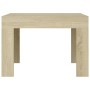 Mesa de centro de madera contrachapada color roble 50x50x35 cm von , Couchtisch - Ref: Foro24-808552, Preis: 37,87 €, Rabatt: %