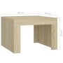 Mesa de centro de madera contrachapada color roble 50x50x35 cm von , Couchtisch - Ref: Foro24-808552, Preis: 37,87 €, Rabatt: %