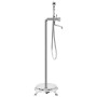 Grifo para bañera de pie acero inoxidable plateado 99,5 cm von , Badewannenarmaturen - Ref: Foro24-145093, Preis: 295,06 €, R...