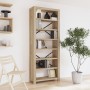 Estantería de 7 nieveles madera maciza de acacia 80x30x200 cm by , Bookcases and shelves - Ref: Foro24-345082, Price: 234,86 ...