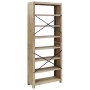 Estantería de 7 nieveles madera maciza de acacia 80x30x200 cm by , Bookcases and shelves - Ref: Foro24-345082, Price: 234,86 ...