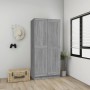 Armario de madera contrachapada gris Sonoma 82,5x51,5x180 cm | Foro24.es | Tu tienda online para hogar, jardín y más Foro24.es
