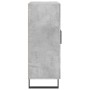 Aparador de madera de ingeniería gris hormigón 69,5x34x90 cm von , Sideboards - Ref: Foro24-827752, Preis: 85,53 €, Rabatt: %