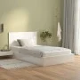Bettkopfteil aus glänzend weißem Sperrholz, 120 x 1,5 x 80 cm von vidaXL, Kopf- und Fußteile - Ref: Foro24-811031, Preis: 47,...