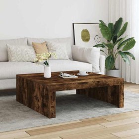 Mesa de centro madera contrachapada roble ahumado