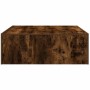 Mesa de centro madera contrachapada roble ahumado 100x100x35 cm | Foro24.es | Tu tienda online para hogar, jardín y más Foro24.es