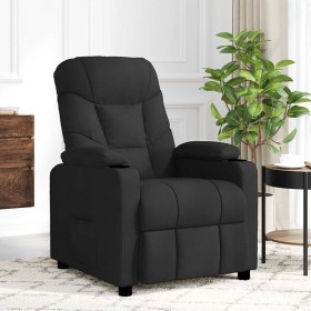 Sillón de masaje de tela negro by , Electric massage chairs - Ref: Foro24-339094, Price: 296,45 €, Discount: %
