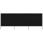 Paravientos de playa de 3 paneles tela negro 400x120 cm | Foro24.es | Tu tienda online para hogar, jardín y más Foro24.es
