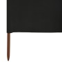 Paravientos de playa de 3 paneles tela negro 400x120 cm | Foro24.es | Tu tienda online para hogar, jardín y más Foro24.es