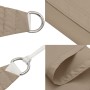 Toldo de vela triangular tela Oxford gris taupe 3x3x4,24 m by , Umbrellas - Ref: Foro24-135447, Price: 24,74 €, Discount: %