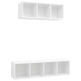 Juego de muebles de salón 2 piezas madera de ingeniería blanco | Foro24.es | Tu tienda online para hogar, jardín y más Foro24.es
