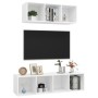 Juego de muebles de salón 2 piezas madera de ingeniería blanco | Foro24.es | Tu tienda online para hogar, jardín y más Foro24.es