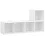 Juego de muebles de salón 2 piezas madera de ingeniería blanco by , TV Furniture - Ref: Foro24-3079799, Price: 84,55 €, Disco...