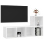 Juego de muebles de salón 2 piezas madera de ingeniería blanco by , TV Furniture - Ref: Foro24-3079799, Price: 84,55 €, Disco...