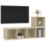 Juego de muebles de salón 2 pzas madera ingeniería roble Sonoma von , TV-Möbel - Ref: Foro24-3079802, Preis: 87,63 €, Rabatt: %