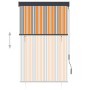 Estor enrollable de exterior amarillo y azul 100x250 cm by , Blinds and blinds - Ref: Foro24-145956, Price: 48,82 €, Discount: %