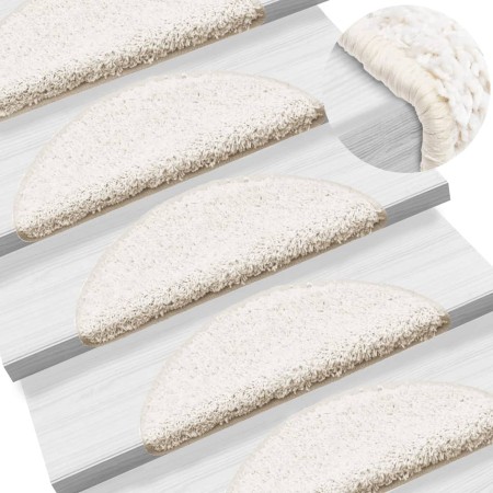Alfombrillas de escalera 10 unidades blanco 56x17x3 cm by , Stair mats - Ref: Foro24-149795, Price: 53,26 €, Discount: %