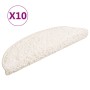 Alfombrillas de escalera 10 unidades blanco 56x17x3 cm by , Stair mats - Ref: Foro24-149795, Price: 53,26 €, Discount: %
