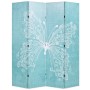 Biombo divisor plegable 160x170 cm mariposa azul by , Room dividers - Ref: Foro24-245886, Price: 115,70 €, Discount: %