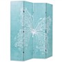 Biombo divisor plegable 160x170 cm mariposa azul by , Room dividers - Ref: Foro24-245886, Price: 115,70 €, Discount: %