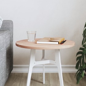 Tablero redondo de madera maciza de haya Ø40x1,5 cm by , Table tops - Ref: Foro24-355907, Price: 22,23 €, Discount: %