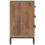Mesita de noche madera maciza pino reciclada marrón 40x30x55 cm by , Nightstands - Ref: Foro24-349913, Price: 124,19 €, Disco...