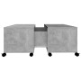 Mesa de centro madera contrachapada gris hormigón 75x75x38 cm | Foro24.es | Tu tienda online para hogar, jardín y más Foro24.es