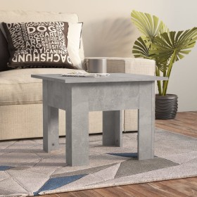 Mesa de centro madera contrachapada gris hormigón