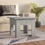 Mesa de centro madera contrachapada gris hormigón 55x55x42 cm by , Coffee table - Ref: Foro24-810239, Price: 38,61 €, Discoun...