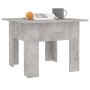 Mesa de centro madera contrachapada gris hormigón 55x55x42 cm by , Coffee table - Ref: Foro24-810239, Price: 38,61 €, Discoun...