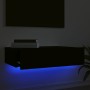 Mueble de TV con luces LED negro 60x35x15,5 cm de , Muebles TV - Ref: Foro24-842888, Precio: 48,65 €, Descuento: %