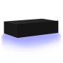 Mueble de TV con luces LED negro 60x35x15,5 cm de , Muebles TV - Ref: Foro24-842888, Precio: 48,65 €, Descuento: %