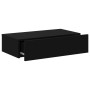 Mueble de TV con luces LED negro 60x35x15,5 cm de , Muebles TV - Ref: Foro24-842888, Precio: 48,65 €, Descuento: %