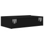 Mueble de TV con luces LED negro 60x35x15,5 cm de , Muebles TV - Ref: Foro24-842888, Precio: 48,65 €, Descuento: %