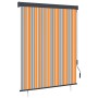 Estor enrollable de exterior amarillo y azul 140x250 cm by , Blinds and blinds - Ref: Foro24-145968, Price: 63,42 €, Discount: %